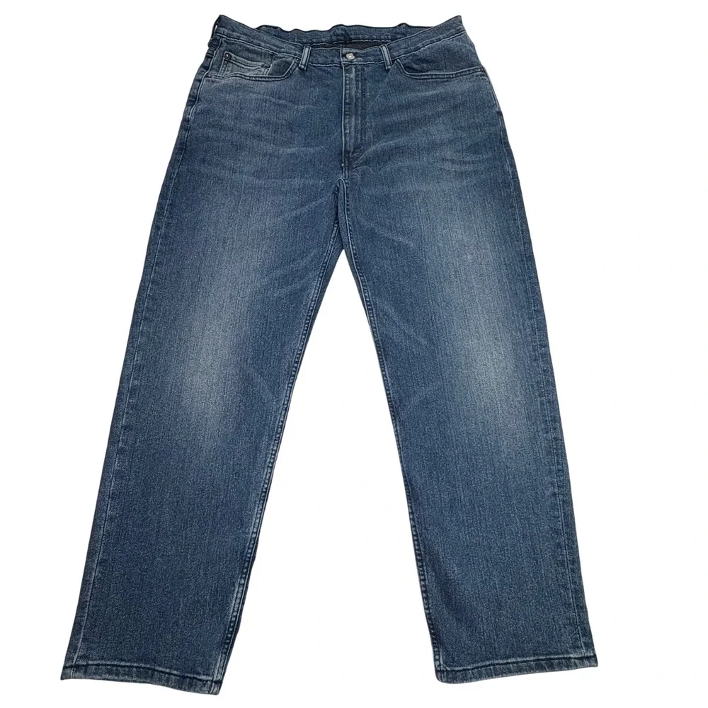 Levis 550 Relaxed Fit Jeans Mens 38x30 Blue Medium Wash Tapered‎ 00550-0064 Dad